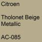 Preview: Citroen, Tholonet Beige Metallic, AC-085.